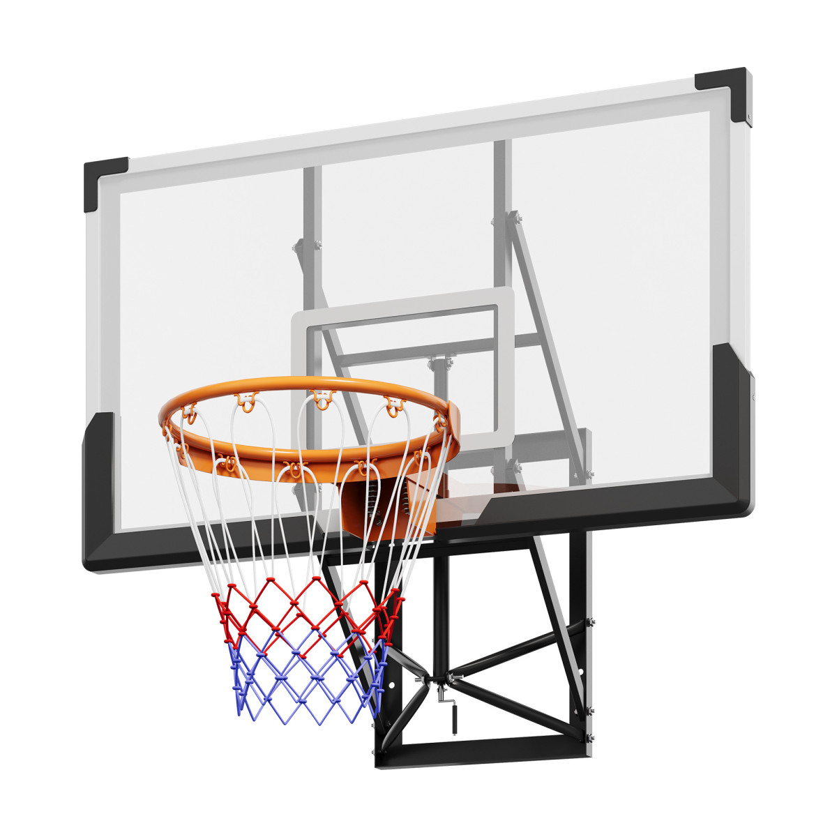 Basketball Hoop - Cesto de basquete ajustável para montagem