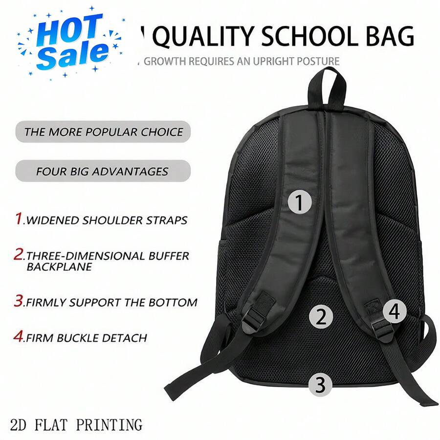 Mochila escolar com estampa de - Skateboard avaliação e preço