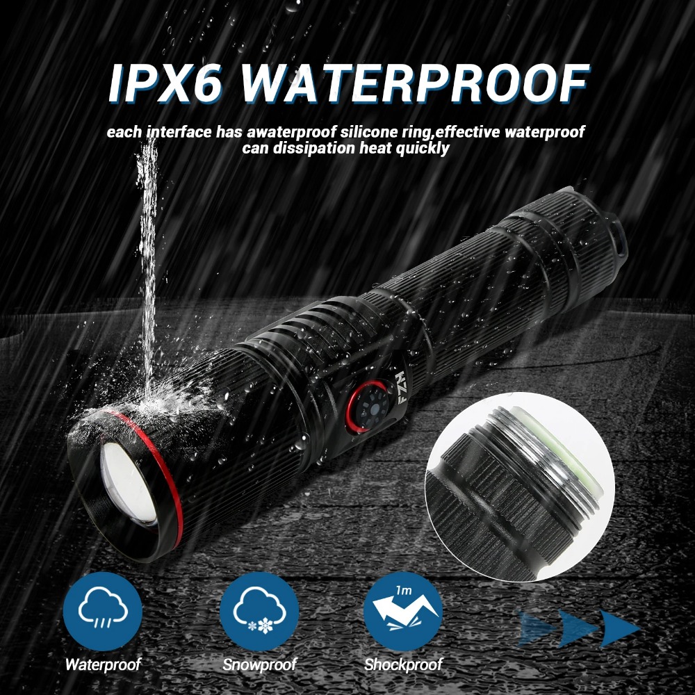 Lanterna LED potente tipo C, r - Jump Rope avaliação e preço
